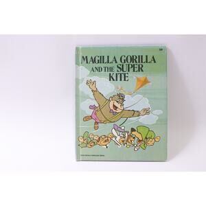 Magilla Gorilla and the Super Kite, Hanna-Barbera, Picture Book ~ 251013-WH 1376